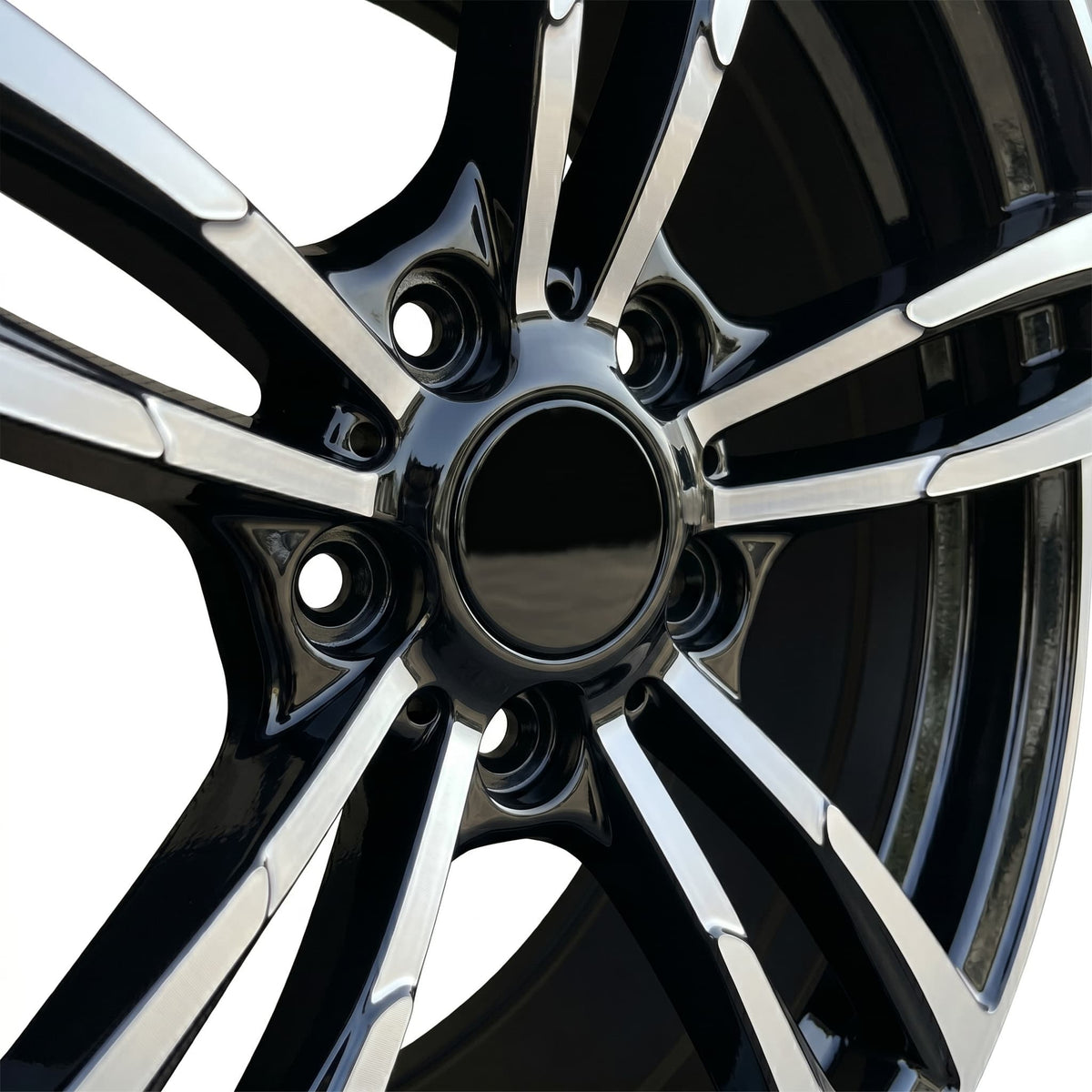 SW-437 Series-Performance Style Wheels - Black Machined Face/Gunmetal